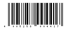 EAN Barcode